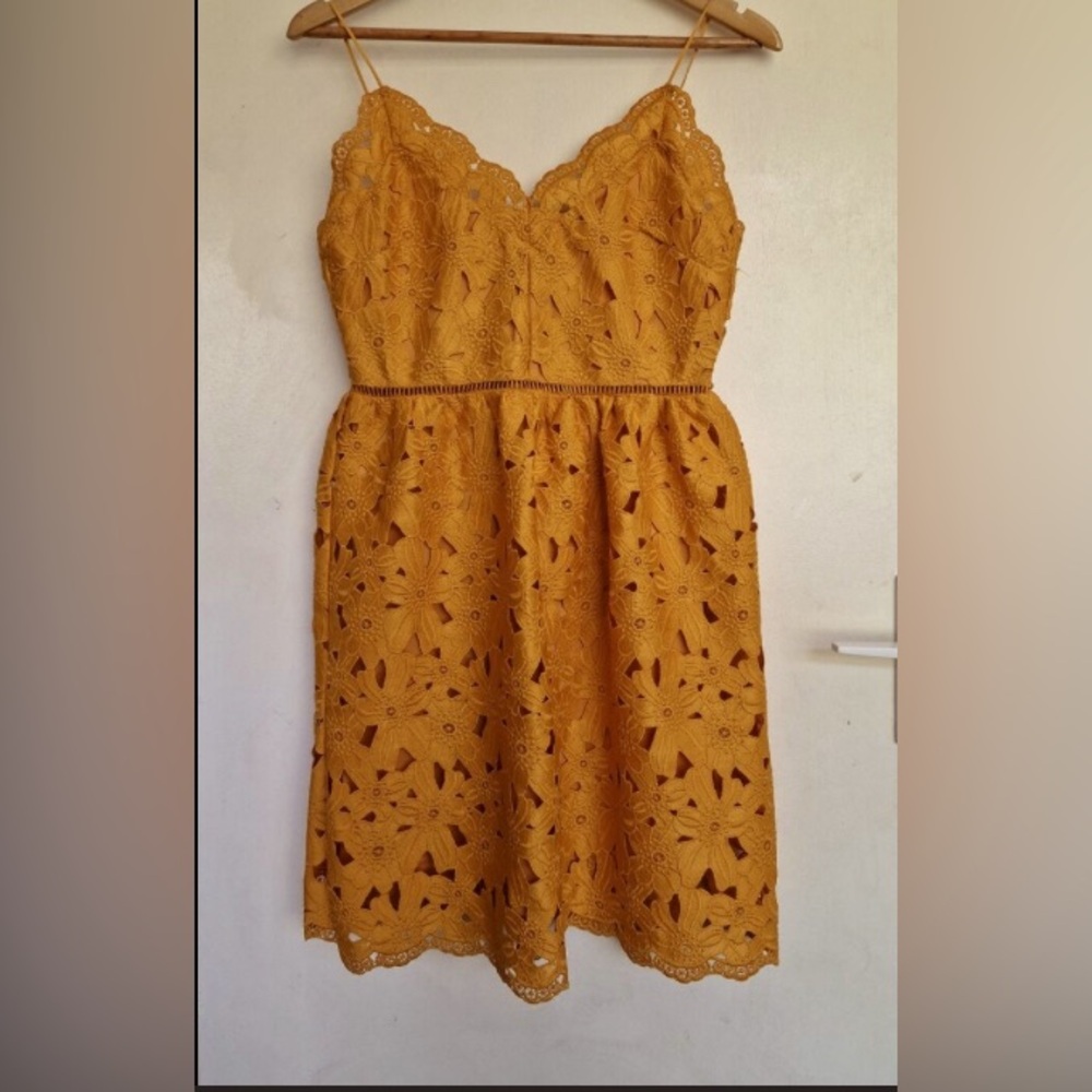 H&M Mustard Yellow Dress